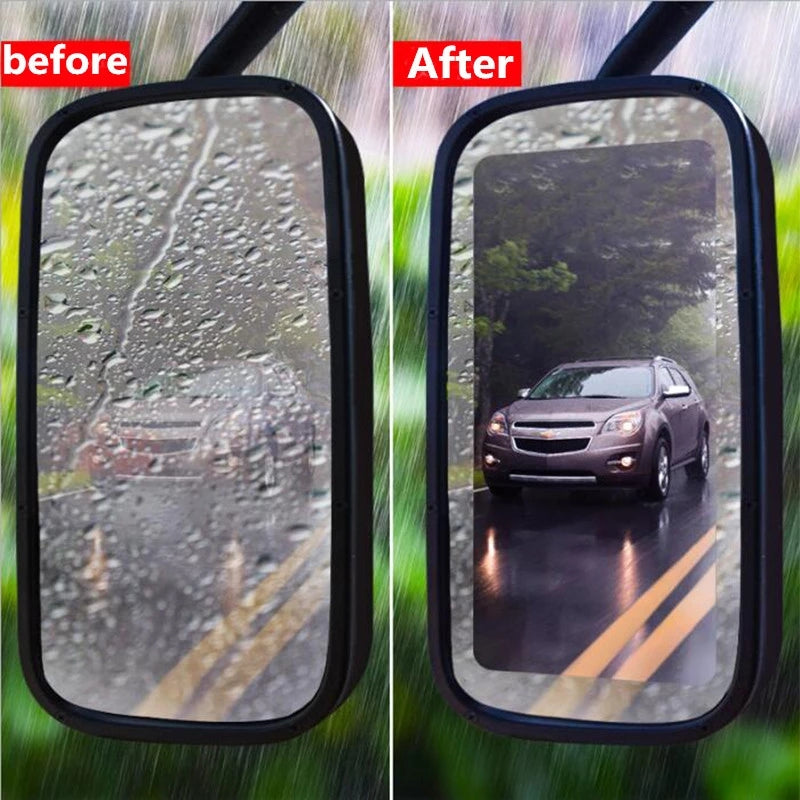 ২ পিসের সেট: Bus, Truck & Microbus Rearview Mirror Anti Fog Clear Film