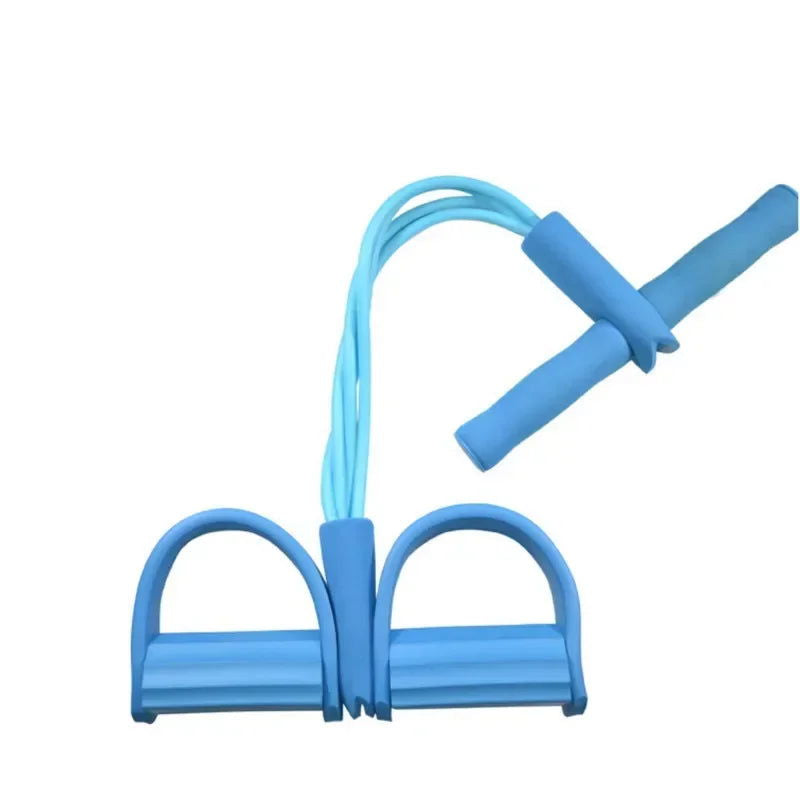 ( বুলু কালার ) High Quality Multifunctional Foot Paddle Pull Rope Blue - China To BD Web