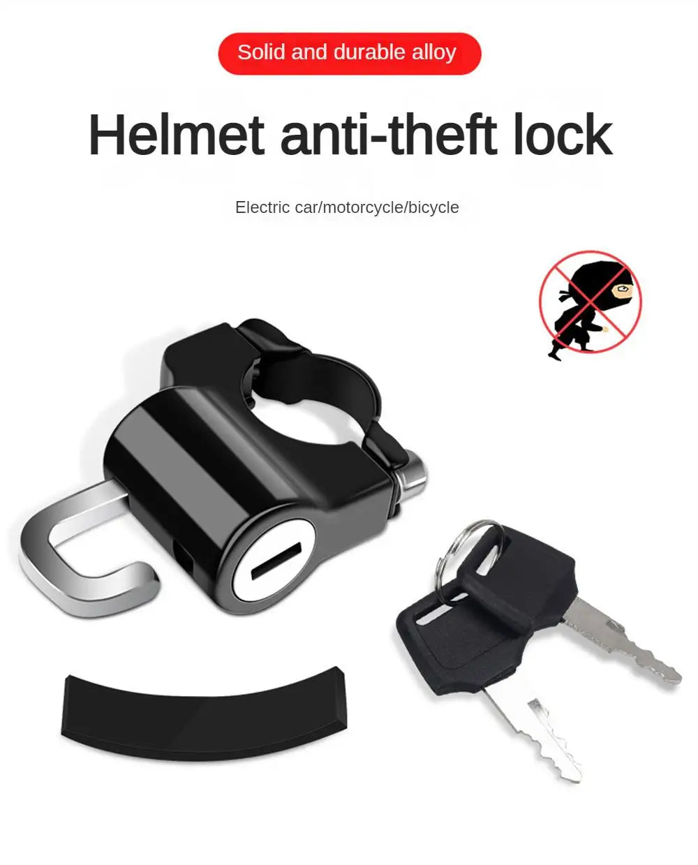 Motorcycle Universal Helmet Lock - China To BD Web