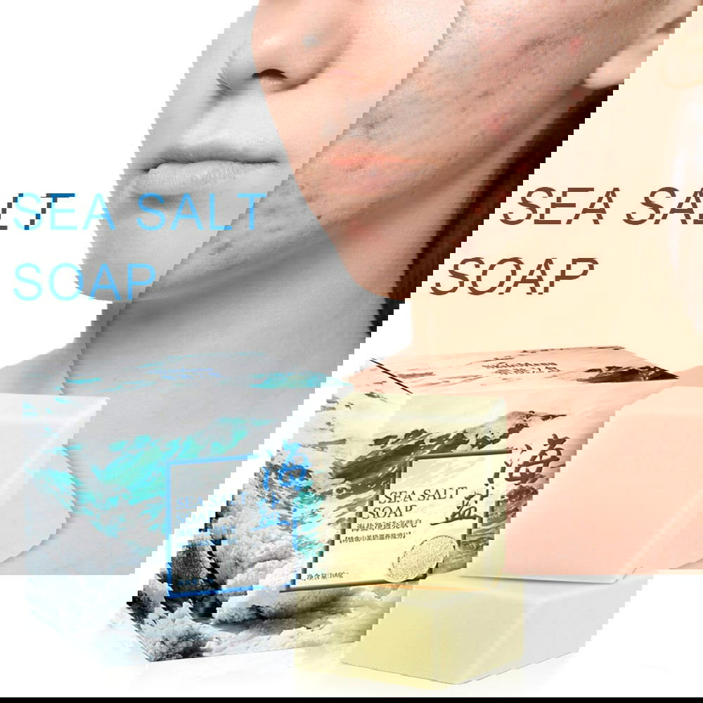 100g Sea Salt Soap Original Remove Mites Removal Pimple - China To BD Web