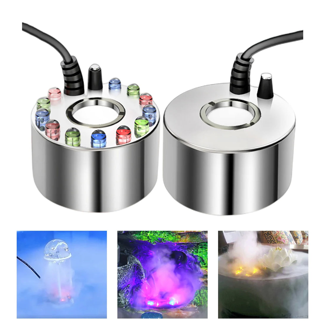 Humidifier Hydroponics Nebulizer Water Fountain