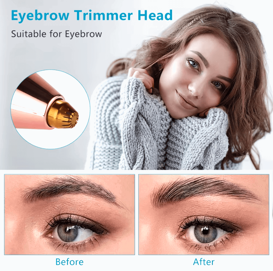 2 In 1 Rechargeable Electric Eyebrow Teimmer💥🕶💥 - China To BD Web