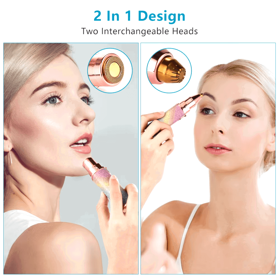 2 In 1 Rechargeable Electric Eyebrow Teimmer💥🕶💥 - China To BD Web