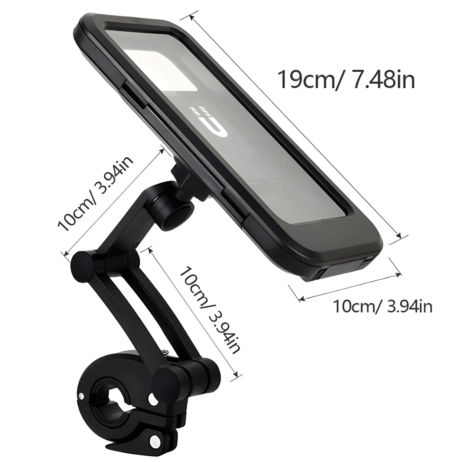 360° Adjustable Waterproof Bicycle Phone Holder Electric Bike Motorcycle Scooter - China To BD Web