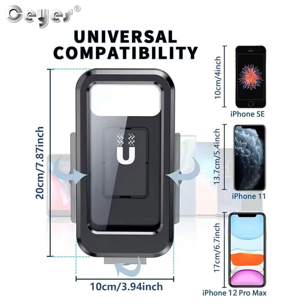 360° Adjustable Waterproof Bicycle Phone Holder Electric Bike Motorcycle Scooter - China To BD Web