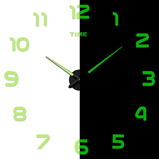 3D Luminous Wall Clock - China To BD Web