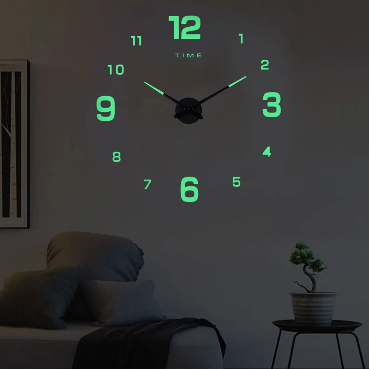 3D Luminous Wall Clock - China To BD Web