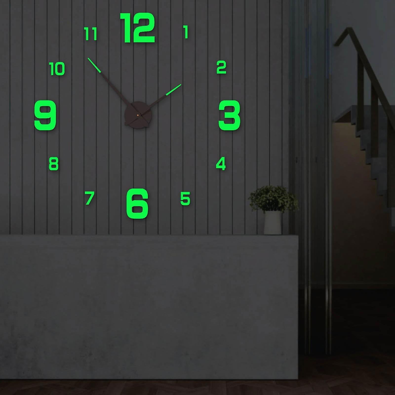3D Luminous Wall Clock - China To BD Web
