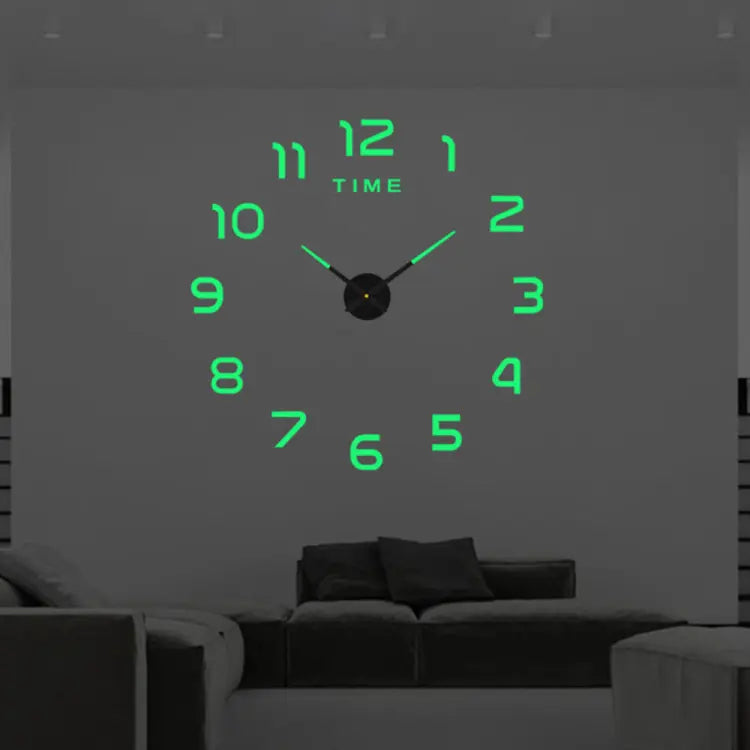 3D Luminous Wall Clock - China To BD Web