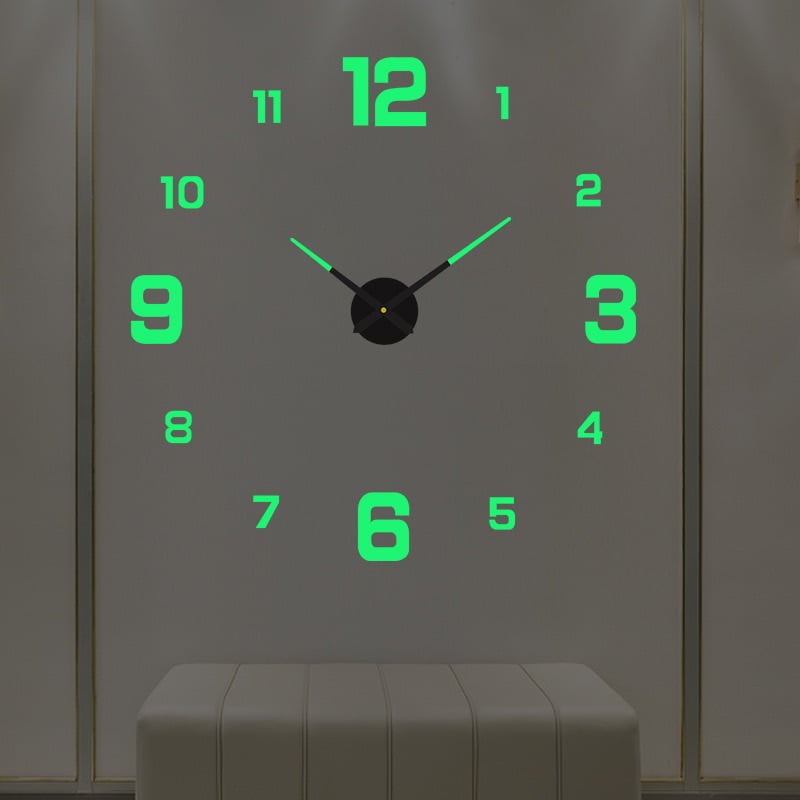 3D Luminous Wall Clock - China To BD Web