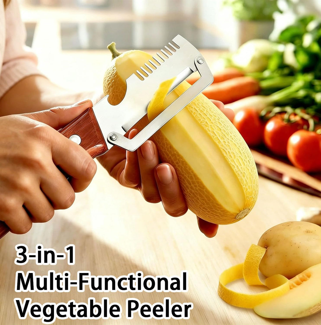 Code-Sp-163-Heavy Duty Multi Function Vegetable Peeler-Model -2