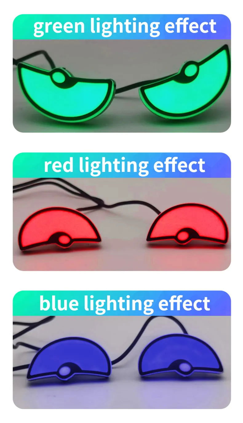 Angry Eye Round LED Lights with blinking pattern for Bikes and Cars