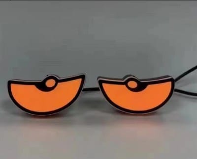 Angry Eye Round LED Lights with blinking pattern for Bikes and Cars - China To BD Web