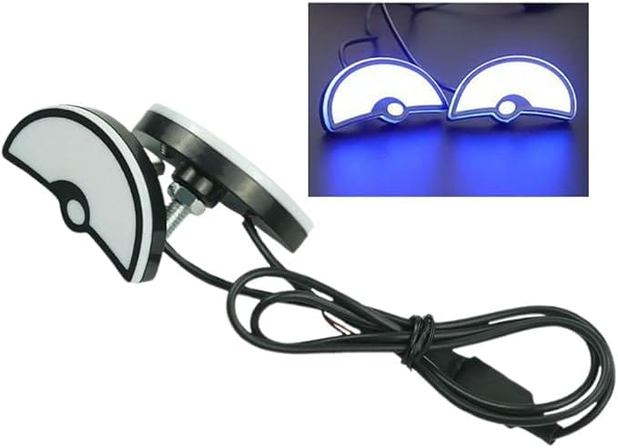 Angry Eye Round LED Lights with blinking pattern for Bikes and Cars - China To BD Web