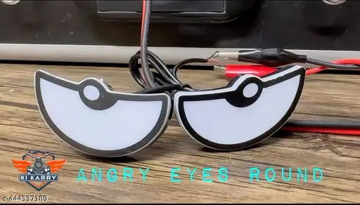 Angry Eye Round LED Lights with blinking pattern for Bikes and Cars - China To BD Web