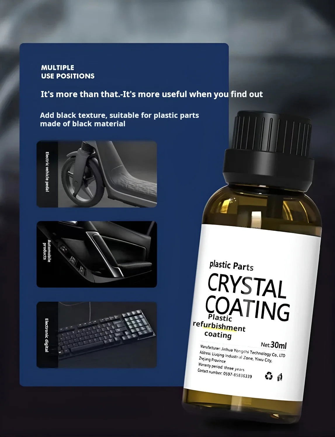 Automotive Plastic Parts Renovation Coating Agent - China To BD Web
