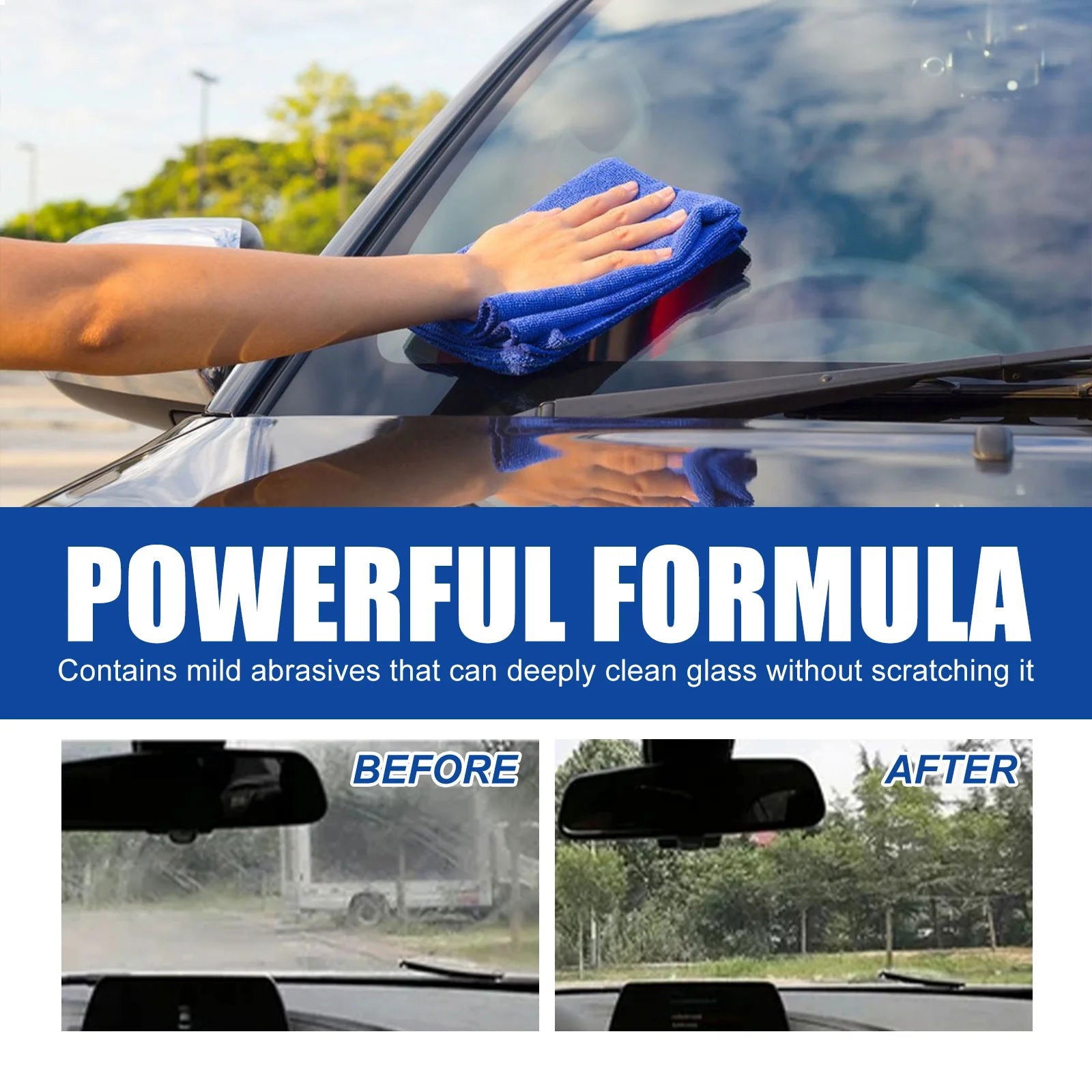 Car Glass Oil Film Remover Polishing Compound Windshield - China To BD Web