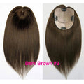 ( ডার্ক ব্রাউন ) Clip In Hair Piece Women Real Hairpiece - China To BD Web