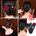 (৩টি কালারের কম্বো)৩৫০ টাকা ডিসকাউন্ট Green Rose Invisible Hair Coiler Lazy People Hairpin - China To BD Web