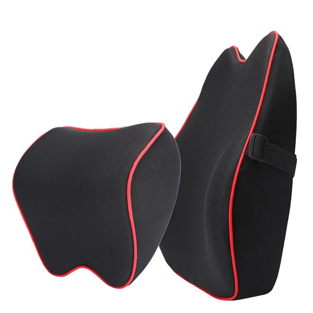 (1 pcs Back Pillow)-Car Headrest  Back Pillow