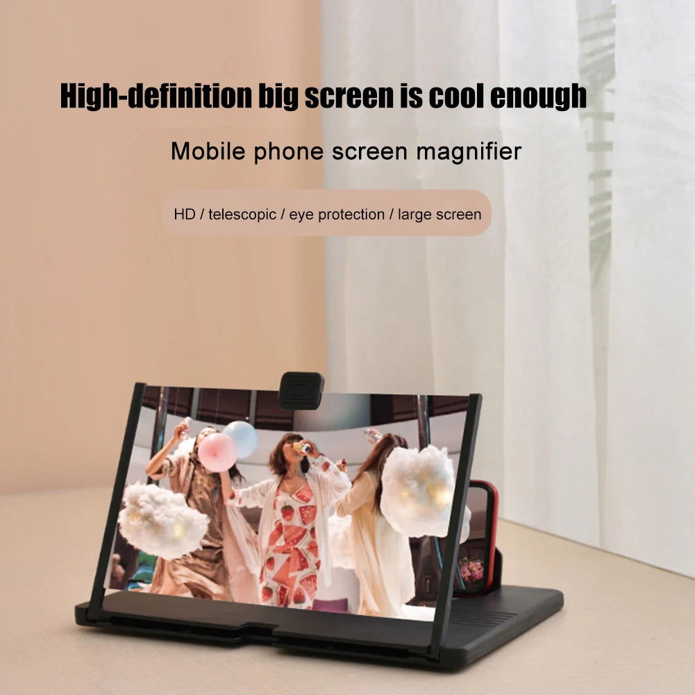Mobile Phone Screen Magnifier 3D HD Video Amplifier Projector Stand - China To BD Web