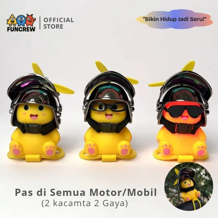 Pajangan Motor Dino Nailong