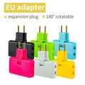 Rotate Plug Eu Converter One In Three 180 Degree (3pcs Set) - China To BD Web