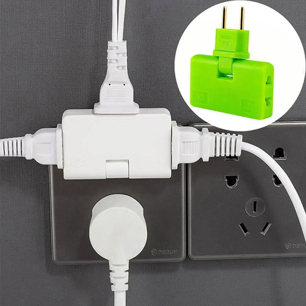 Rotate Plug Eu Converter One In Three 180 Degree (3pcs Set) - China To BD Web