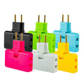Rotate Plug Eu Converter One In Three 180 Degree (3pcs Set) - China To BD Web