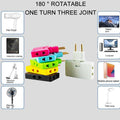 Rotate Plug Eu Converter One In Three 180 Degree (3pcs Set) - China To BD Web