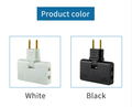 Rotate Plug Eu Converter One In Three 180 Degree (3pcs Set) - China To BD Web