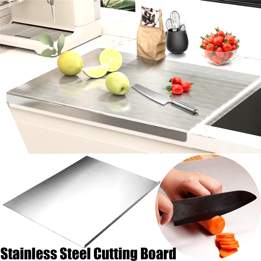 (১৬ইঞ্চি লম্বা ১৬ ইঞ্চি চওড়া)Stainless Steel Cutting Board