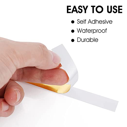 ১৬৬ ফুট ( গোল্ডেন কালার ) Self-adhesive Tile Gap Tape Wall Sealing Tape Gold Floor - China To BD Web
