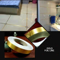 ১৬৬ ফুট ( গোল্ডেন কালার ) Self-adhesive Tile Gap Tape Wall Sealing Tape Gold Floor - China To BD Web