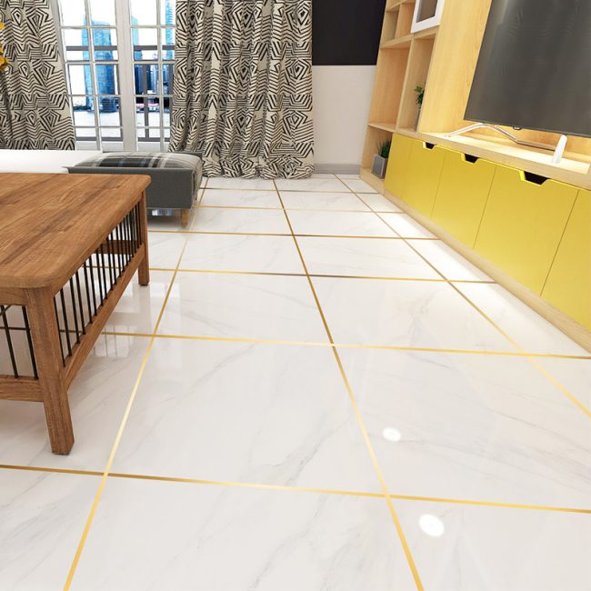১৬৬ ফুট ( গোল্ডেন কালার ) Self-adhesive Tile Gap Tape Wall Sealing Tape Gold Floor - China To BD Web