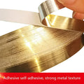 ১৬৬ ফুট ( গোল্ডেন কালার ) Self-adhesive Tile Gap Tape Wall Sealing Tape Gold Floor - China To BD Web