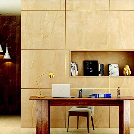 ১৬৬ ফুট ( গোল্ডেন কালার ) Self-adhesive Tile Gap Tape Wall Sealing Tape Gold Floor - China To BD Web