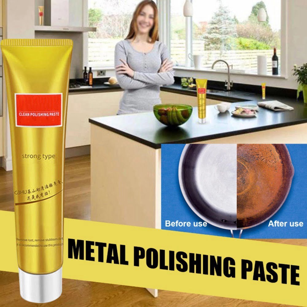 Ultimate Metal Polish Cream Stainless Steel - China To BD Web