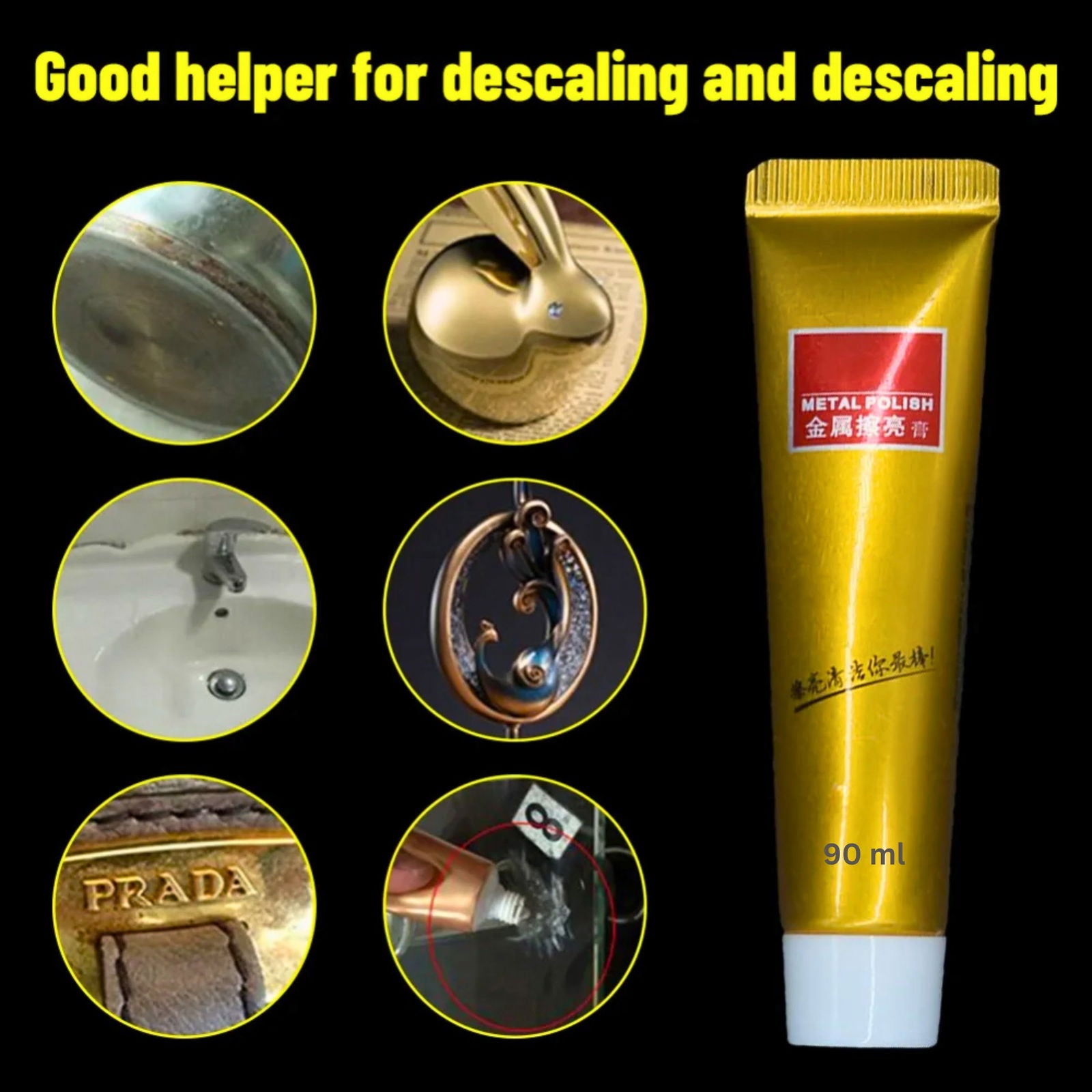 Ultimate Metal Polish Cream Stainless Steel - China To BD Web