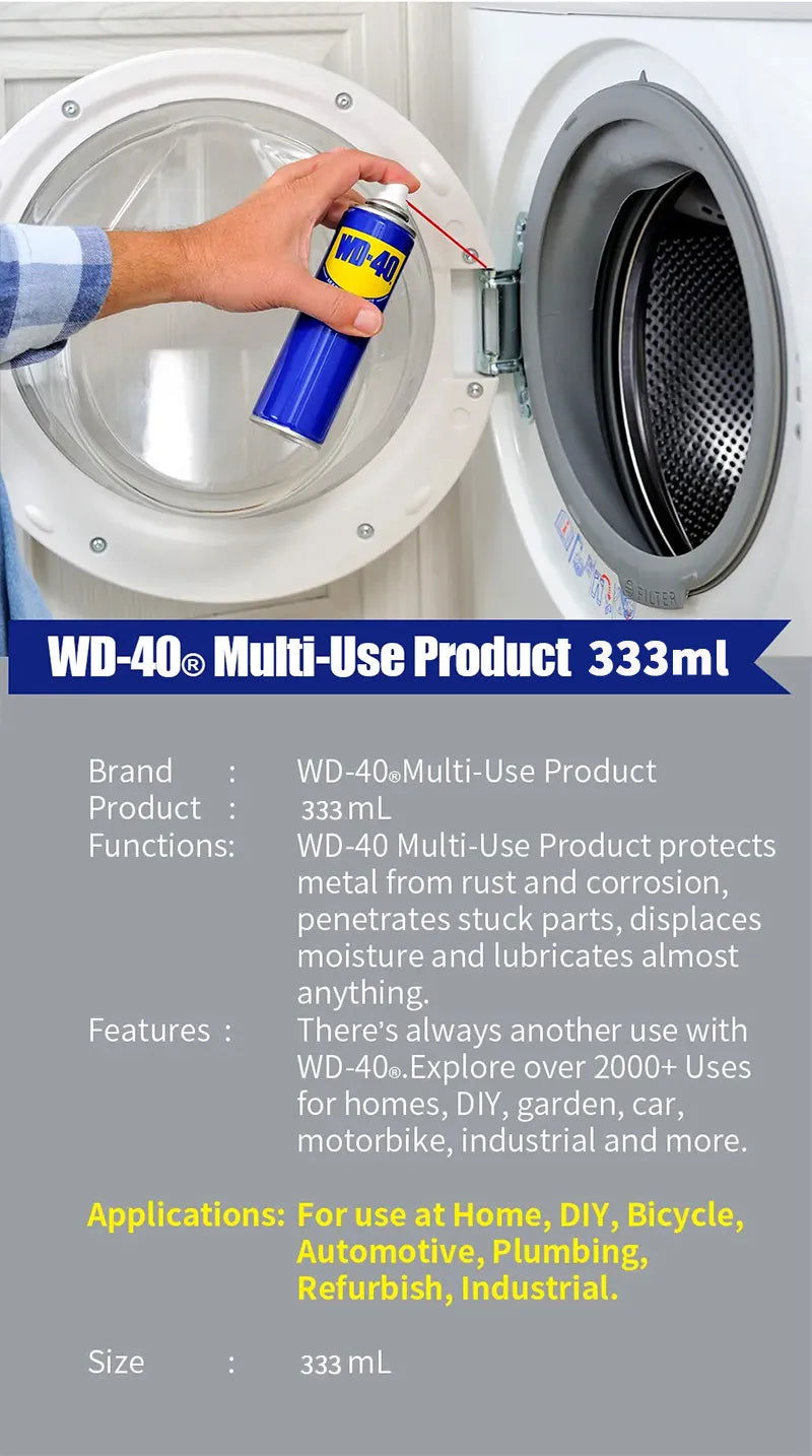 WD-40 Multi-Use Oil 11.2oz / 277ml Rust Remover Penetrating Oil Lubricants Oil Cleaner Universal - China To BD Web