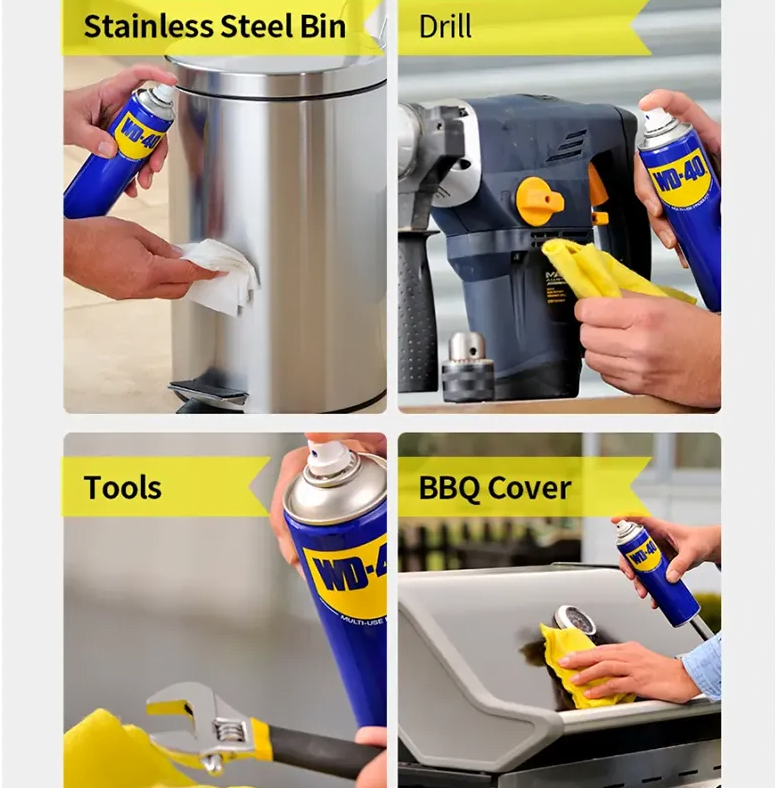 WD-40 Multi-Use Oil 11.2oz / 277ml Rust Remover Penetrating Oil Lubricants Oil Cleaner Universal - China To BD Web