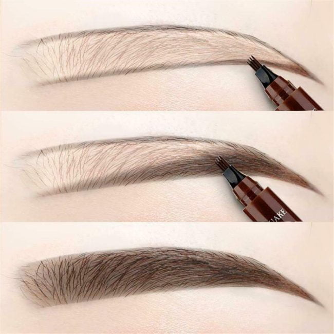 Waterproof 4 Points Eyebrow Pen-Black - China To BD Web
