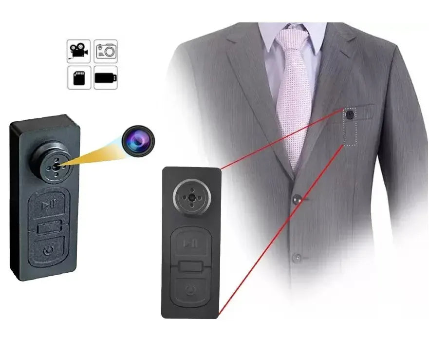 Digital Camera Button With 32GB Memory