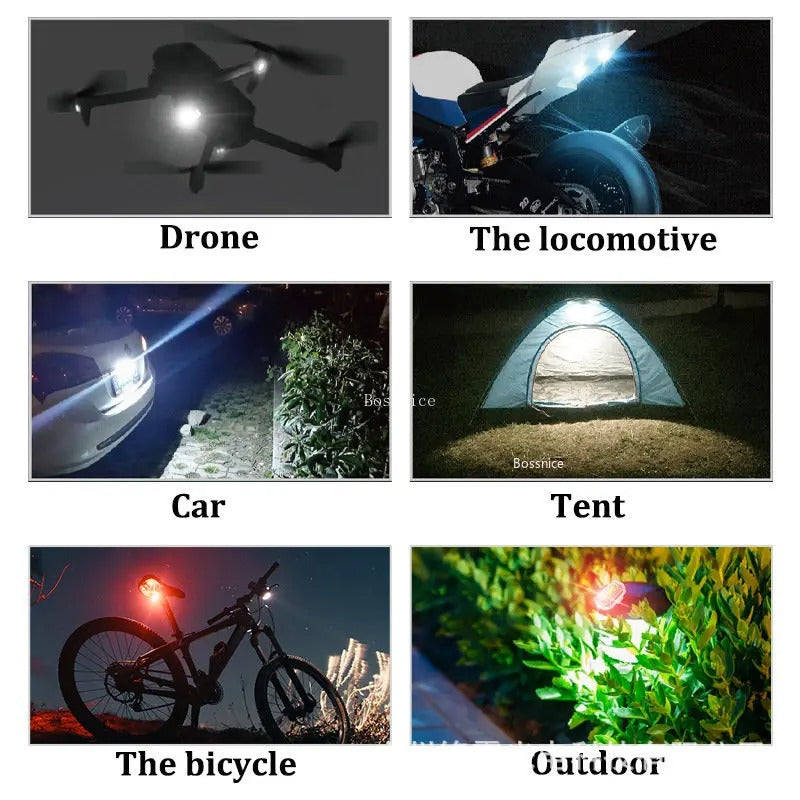 Wireless Remote Control Multimode LED Flashing Light