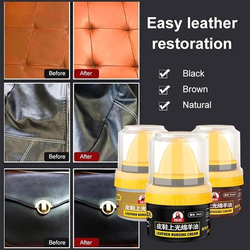 Shoe Polish-Black+Brown Combo